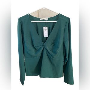 Abercrombie & Fitch Dark Teal Blouse